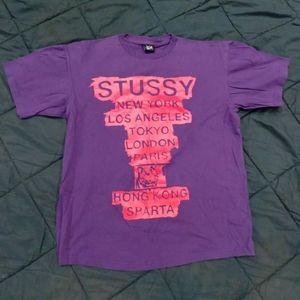 2006 stussy world tour tee